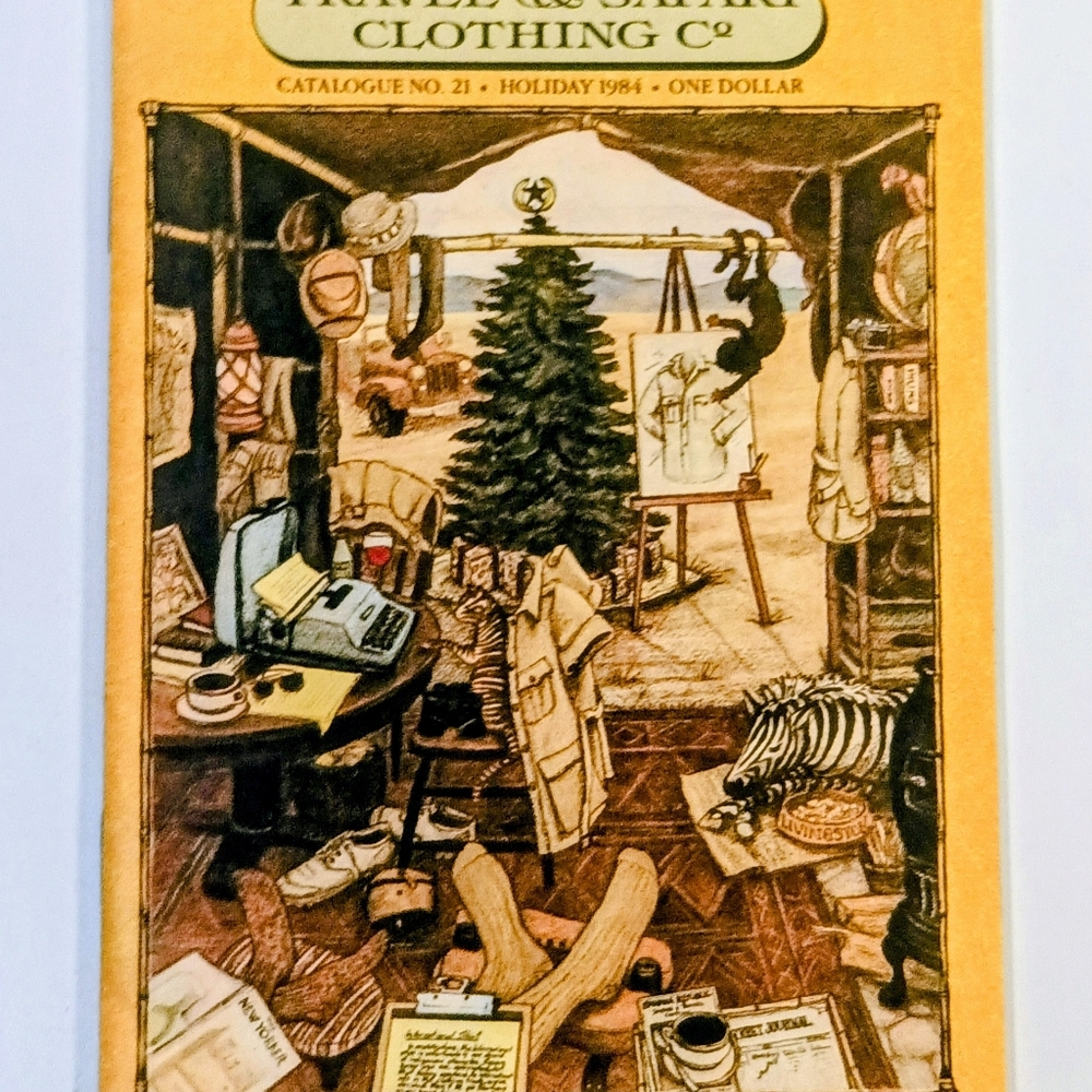 Vintage Banana Republic Travel & Safari Clothing Catalog No 21 Holiday 1984 Mint